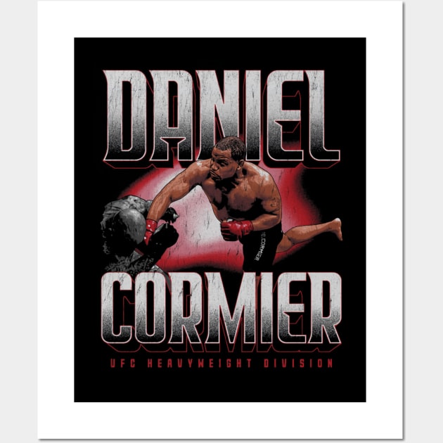 Daniel Cormier Superman Punch Wall Art by ganisfarhan